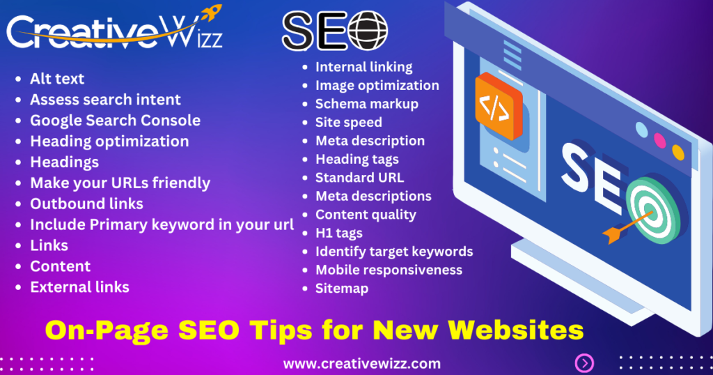 On-Page SEO Tips for New Websites