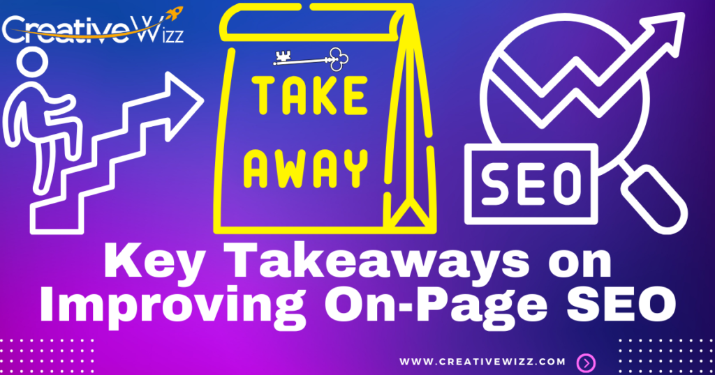 Key Takeaways on Improving On-Page SEO